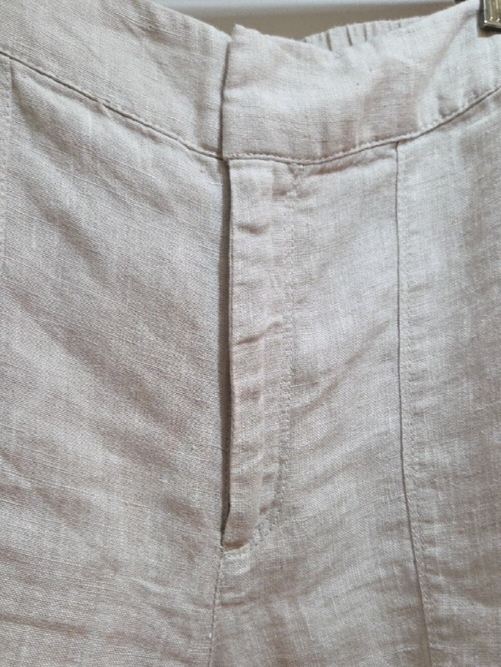 Athleta Natural Linen Voyager Pants NWT - Picture 7 of 8